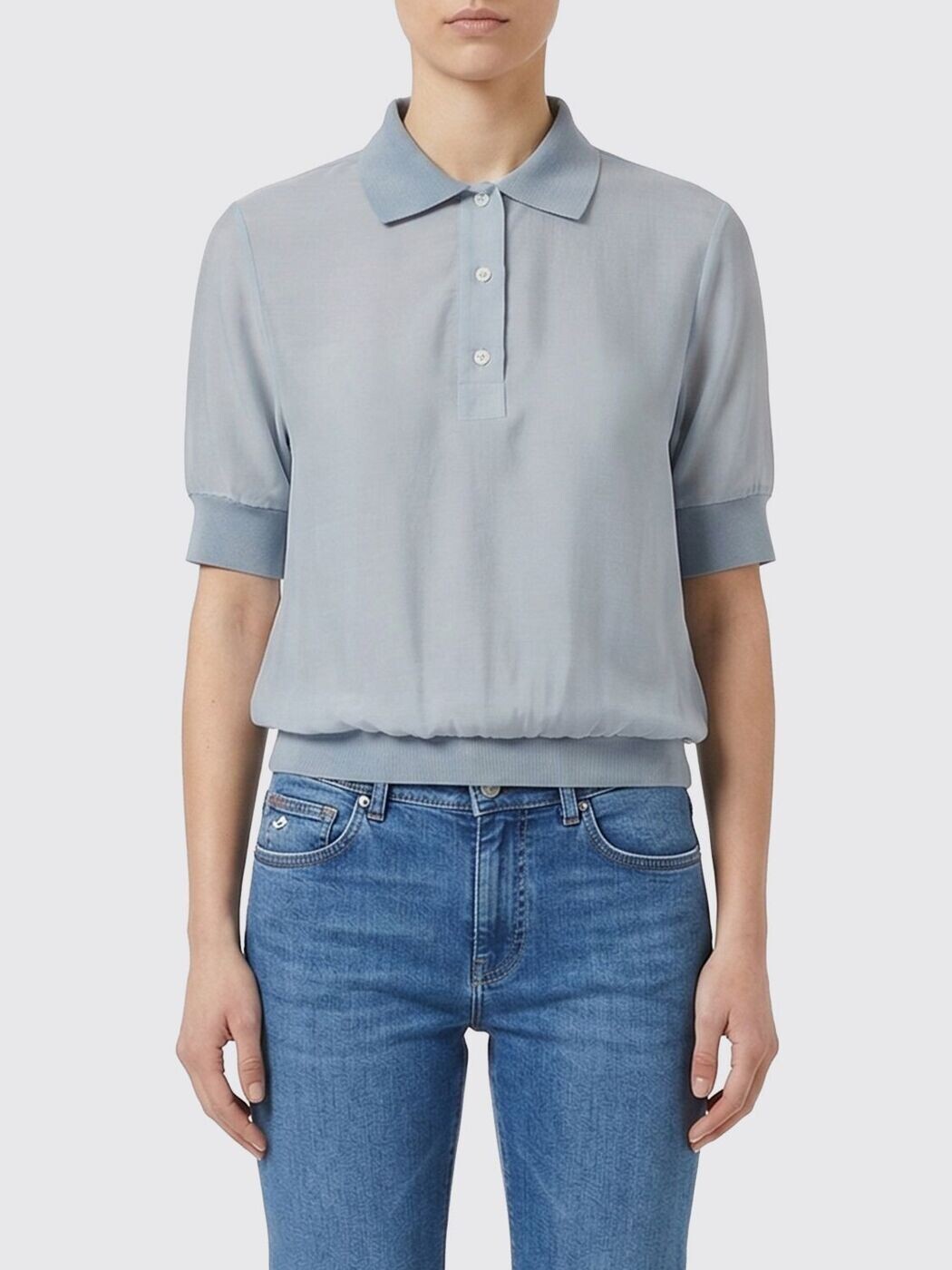 ヤコブコーエン JACOB COHEN セーター ニットウェア レディース Knitwear JDMC0095001T907ARW Gnawed Blue 関税 送料無料 2026SS gi｜BRANDSHOP「il Tesoro」