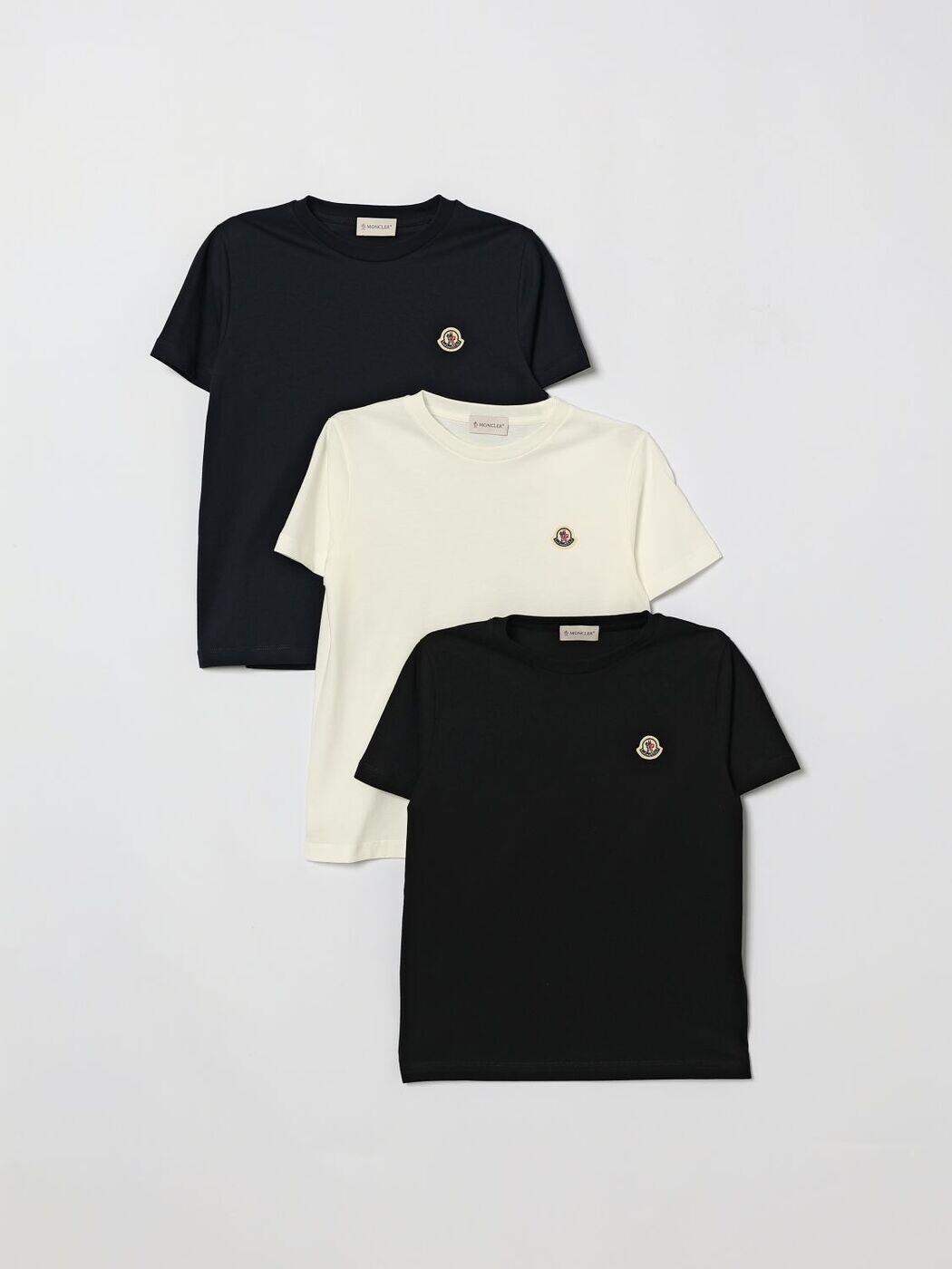 モンク軌跡 MONCLER ロング衣袂ティーシャツ ティーシャツ ボーイズ マルチ色つや Long sleeve t-shirts 8C0003389AT9 関税 貨物輸送無料 2026SS gi