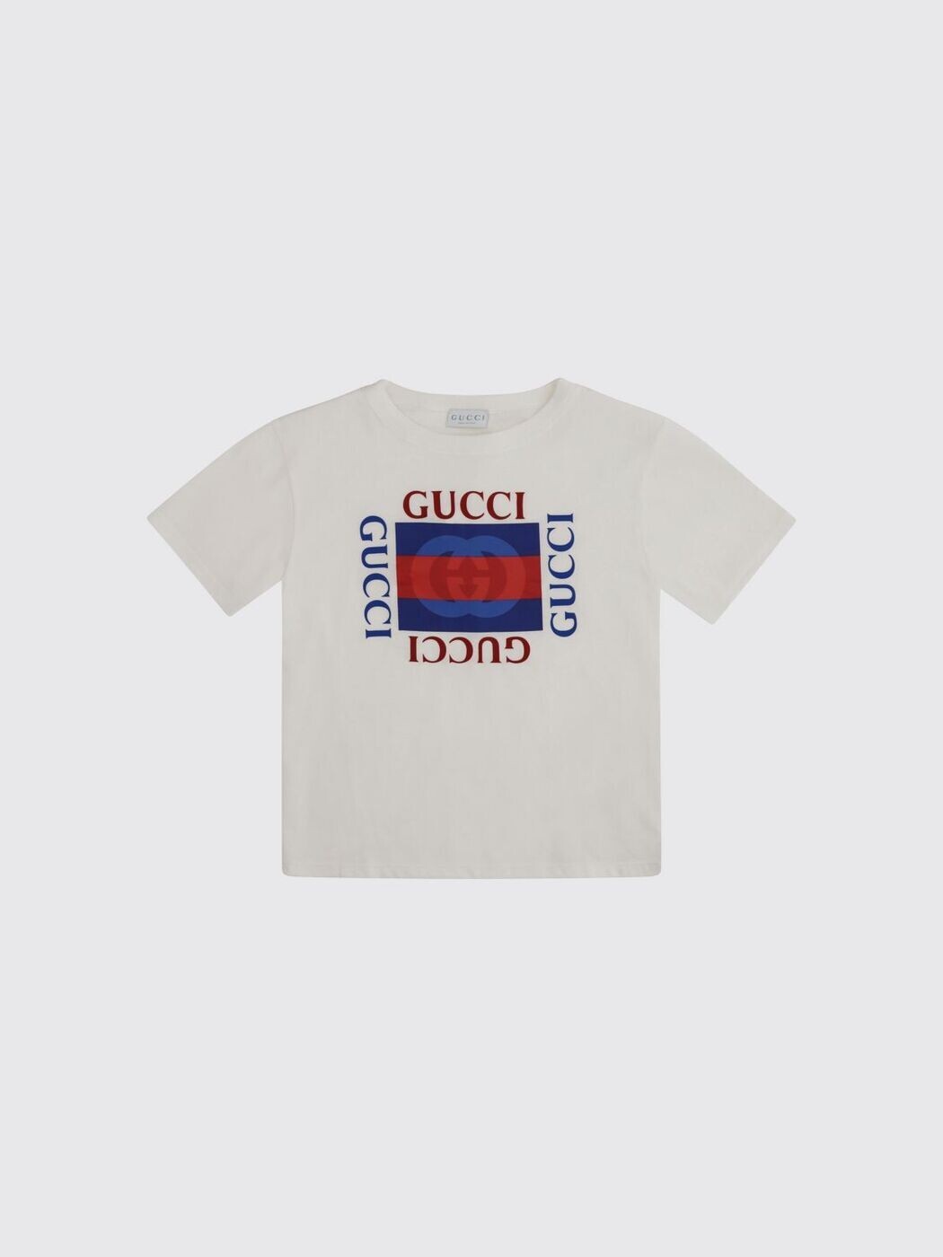 グッチ GUCCI ロング衣袂ティーシャツ ティーシャツ ボーイズ 白いこと Long sleeve t-shirts 575114XJHO8 関税 貨物輸送無料 2026SS gi
