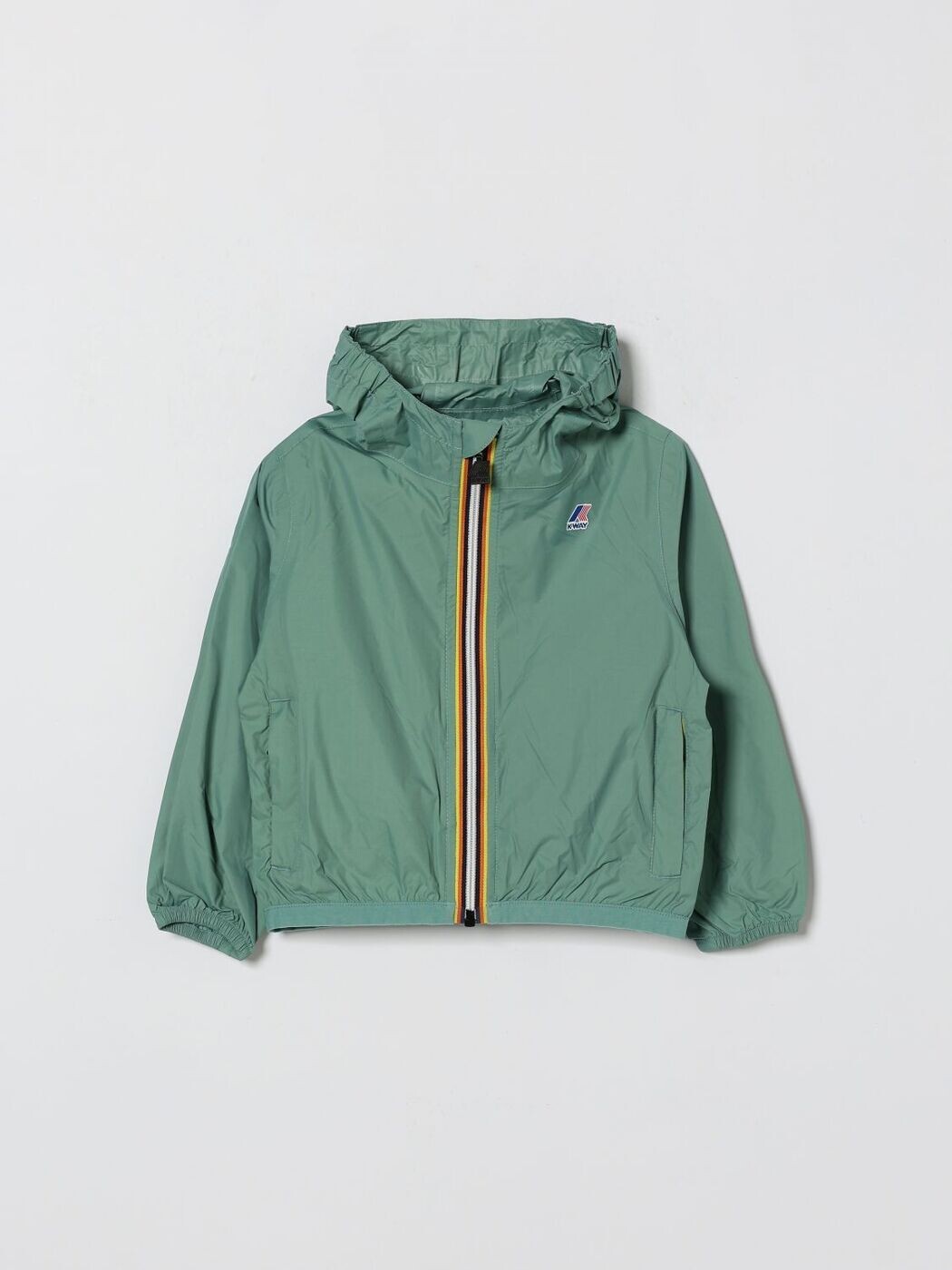 ケーウェイ K-WAY バイカージャケット 上衣 ガールズ 緑であること Biker jackets K61336W 関税 貨物輸送無料 2026SS gi