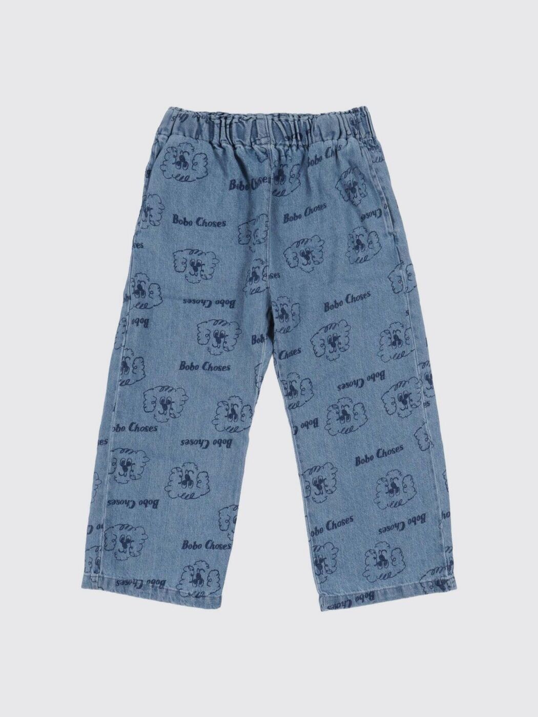 ボボショーズ BOBO CHOSES レギュラーフィットジーンズ ジーンズ ボーイズ 青色 Regular fit jeans B126AC096 関税 貨物輸送無料 2026SS gi