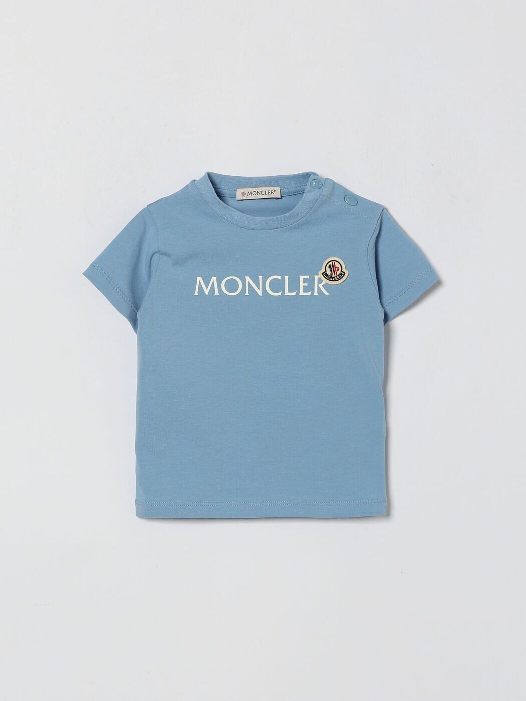 モンクレール MONCLER Tシャツ トップス ベビーユニセックス T-shirt 8C0000489AUM Gnawed Blue 関税 送料無料 2026SS gi｜BRANDSHOP「il Tesoro」