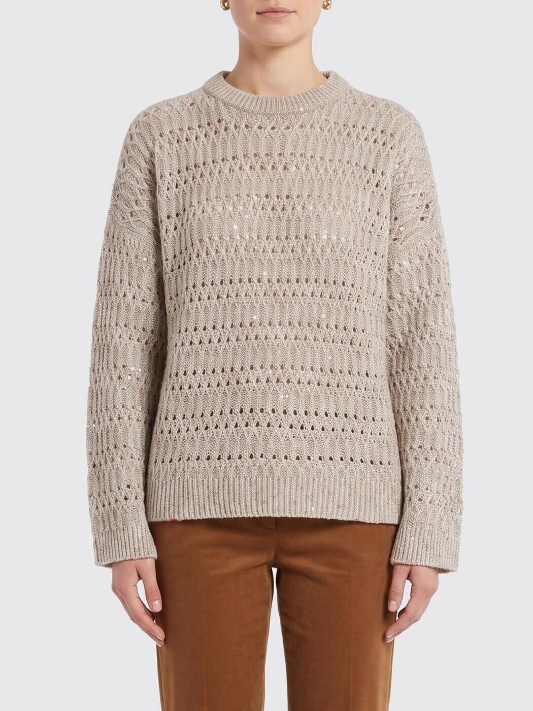 ブルネロクチネリ BRUNELLO CUCINELLI プルオーバー 編み物御召しもの レディース Knitwear MCO564700 関税 貨物輸送無料 2026SS gi