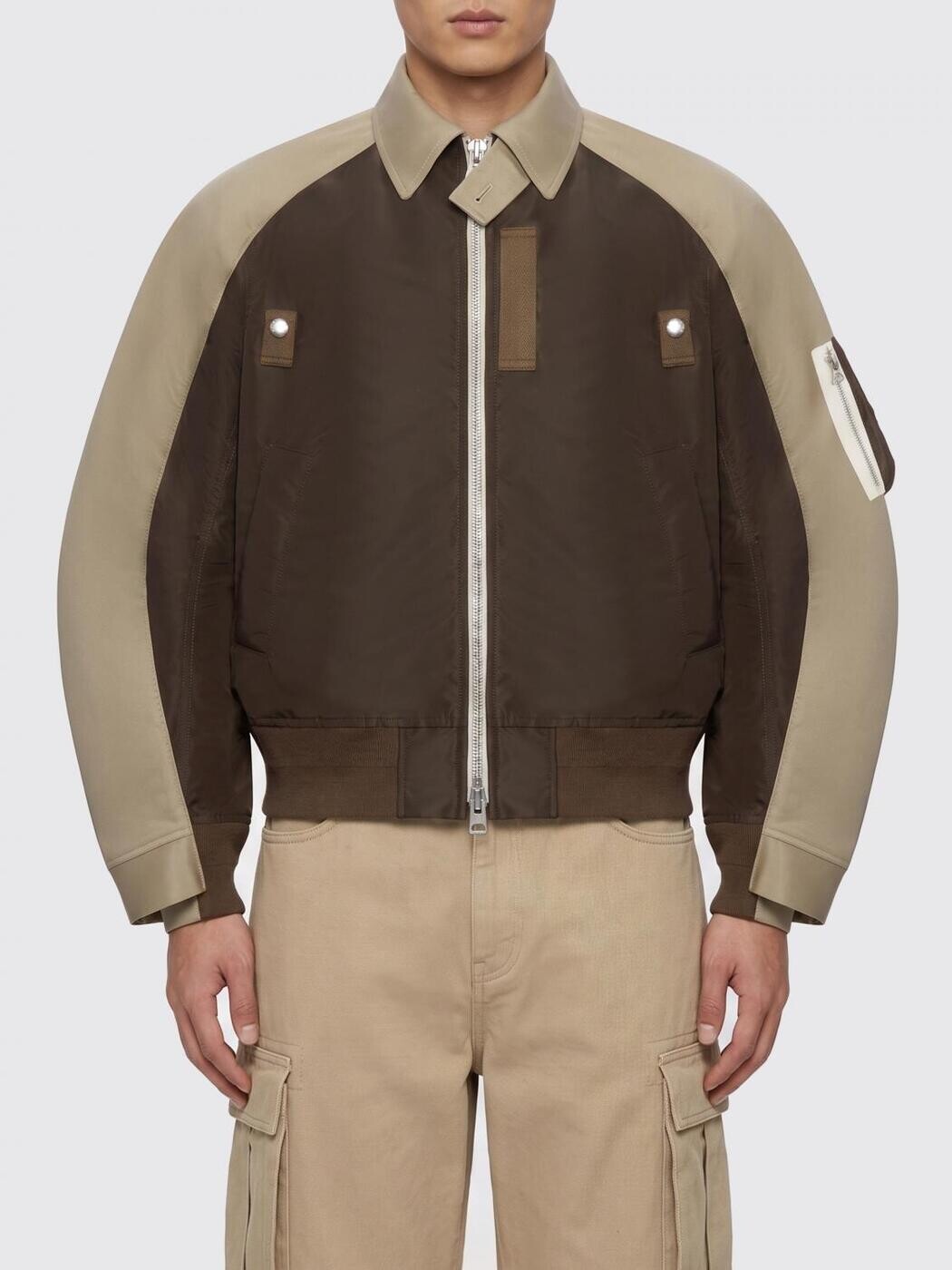 サカイ SACAI 上衣 メンズ 赤銅色 Jackets 2603911M 関税 貨物輸送無料 2026SS gi