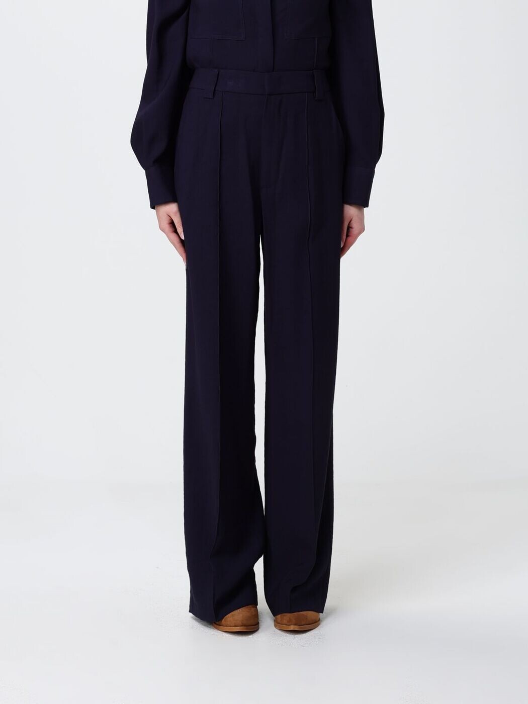 ドンダップ DONDUP ズボン パンツ レディース ブルー Trousers DP883IF0049DXXX Blue 関税 送料無料 2026SS gi｜BRANDSHOP「il Tesoro」