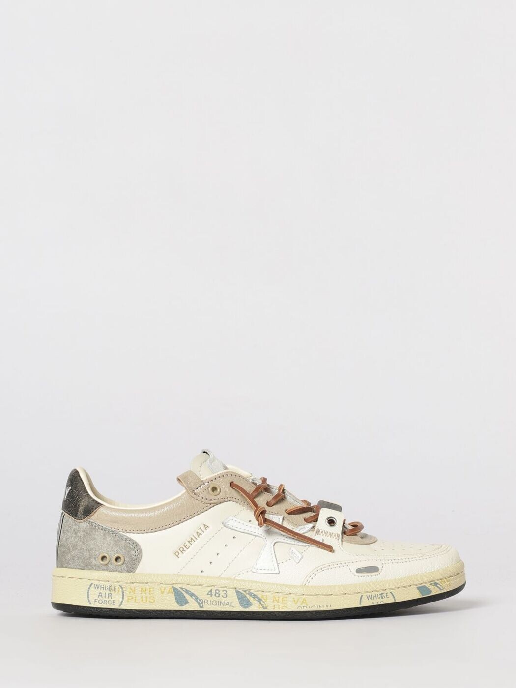 プレミアータ PREMIATA スニーカー メンズ 薄墨色 Sneakers BSKTCLAY 関税 貨物輸送無料 2026SS gi