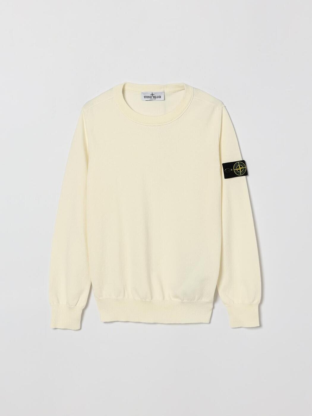 石ころ 島 STONE ISLAND JUNIOR クルーネックジャンパー 編み物お召しもの ボーイズ 白いこと Crew neck jumpers 5100001S00B2 関税 貨物輸送無料 2026SS gi