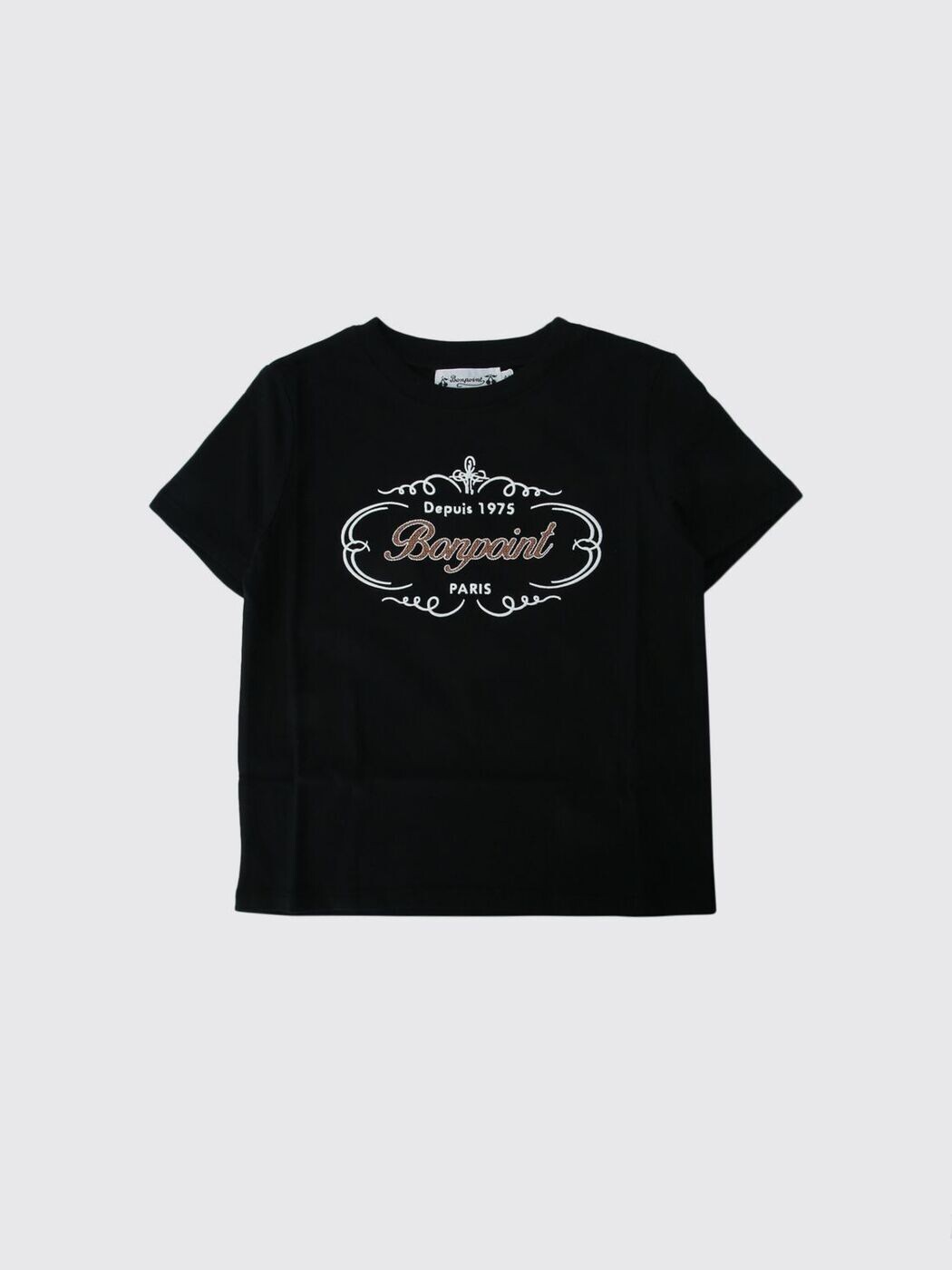 ボンポワン BONPOINT ロング捩りプルオーバー プルオーバー ボーイズ 黒いこと Long sleeve t-shirts S06BTSK00007 関税 貨物輸送無料 2026SS gi