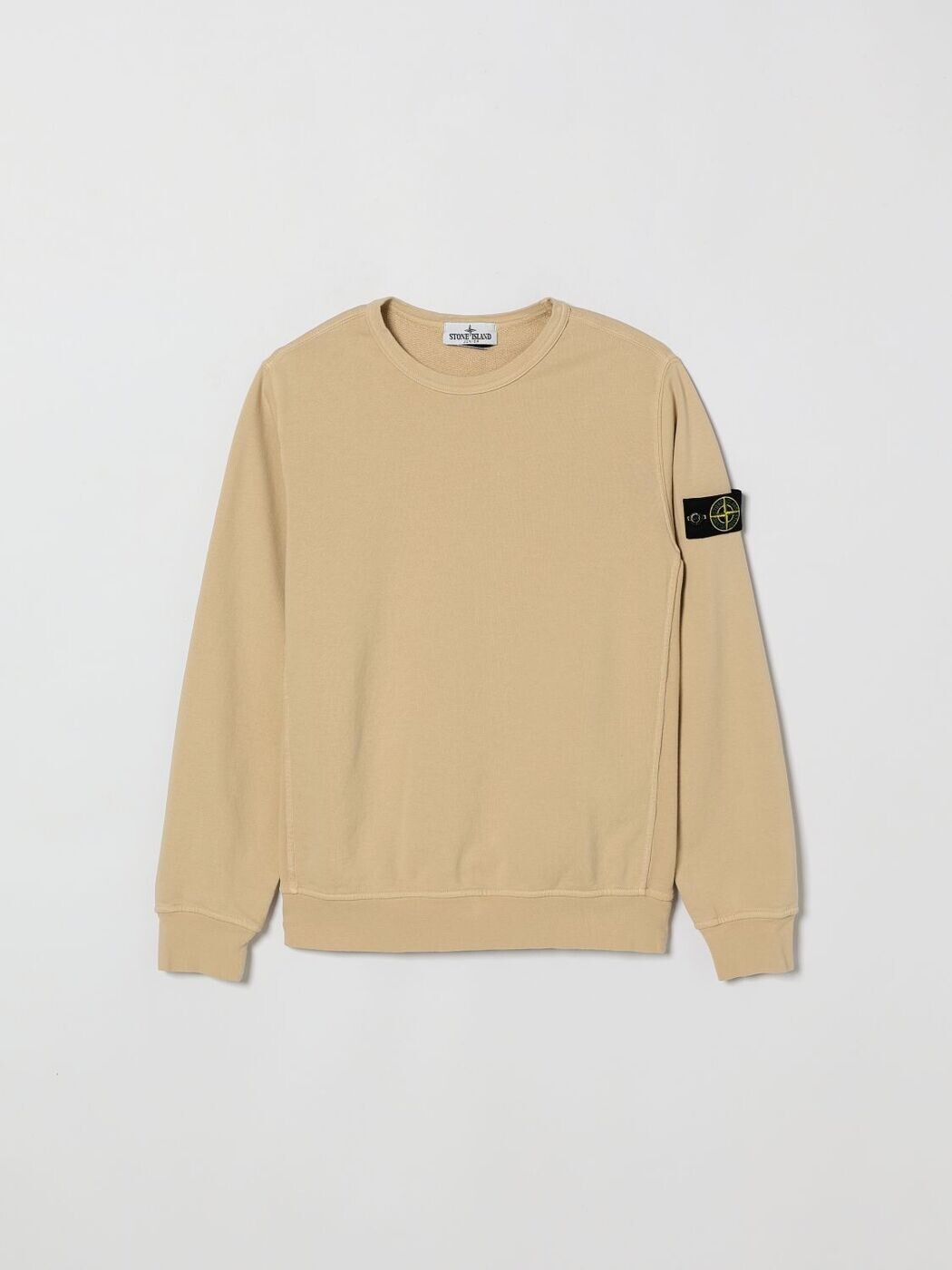 石ころ 島 STONE ISLAND JUNIOR クルーネックジャンパー 編み物御召しもの ボーイズ ベージュ Crew neck jumpers 6100005S0040 関税 貨物輸送無料 2026SS gi