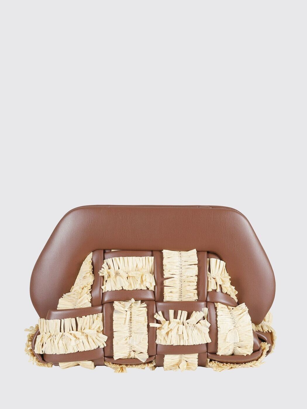 セニア THEMOIRE クラッチペダル御徒面子 レディース 赤銅色 Clutch and wristlets bags 261WTMBM0OIRA 関税 貨物輸送無料 2026SS gi