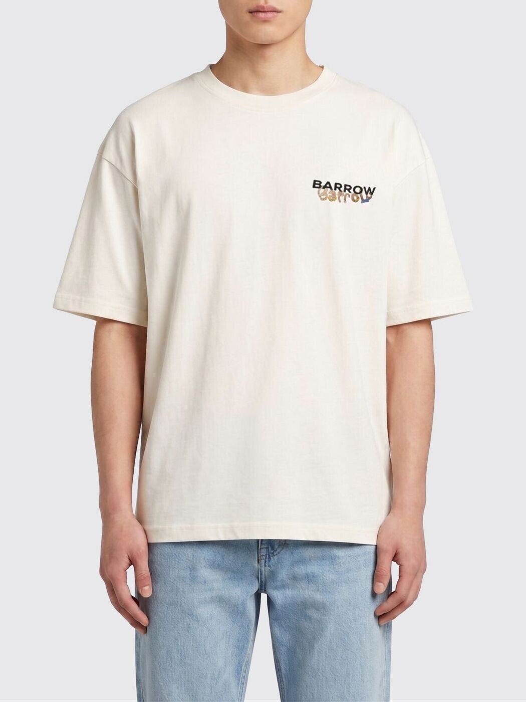 バロウ BARROW プルオーバー メンズ 白いこと T-shirts S6BWUATH076 関税 貨物輸送無料 2026SS gi