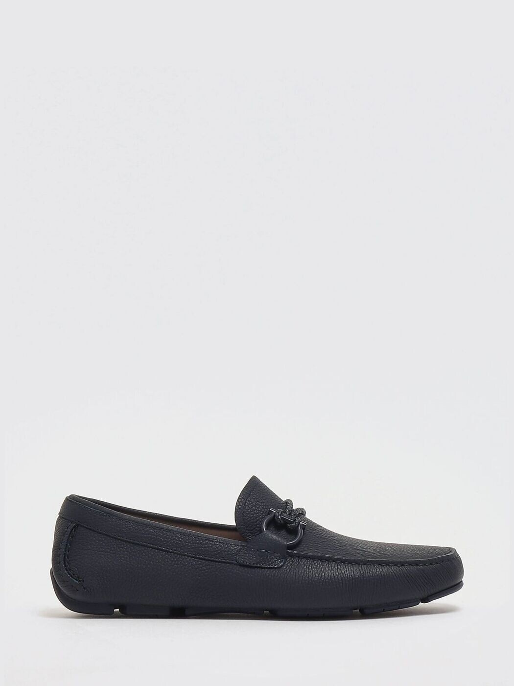 フェラガモ FERRAGAMO 置き目毛皮 メンズ 青色 Loafers 02B796 732481 関税 貨物輸送無料 2026SS gi