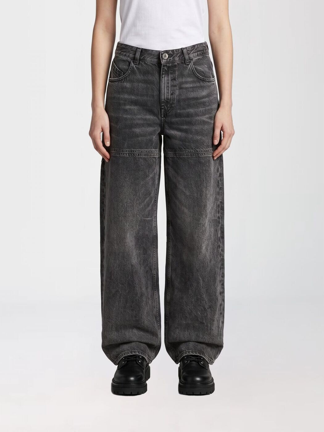 アティコ ATTICO デニム レディース ブラック Jeans 260WCP00277CCC129WS Black 関税 送料無料 2026SS gi|BRANDSHOP「il Tesoro」