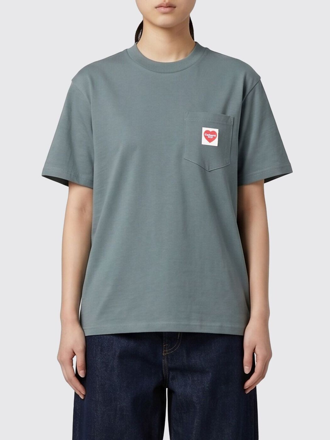 カーハートダブリューアイピー CARHARTT WIP スポーツシャツ プルオーバー レディース 青み T-shirts and polo shirts I032180 関税 貨物輸送無料 2026SS gi