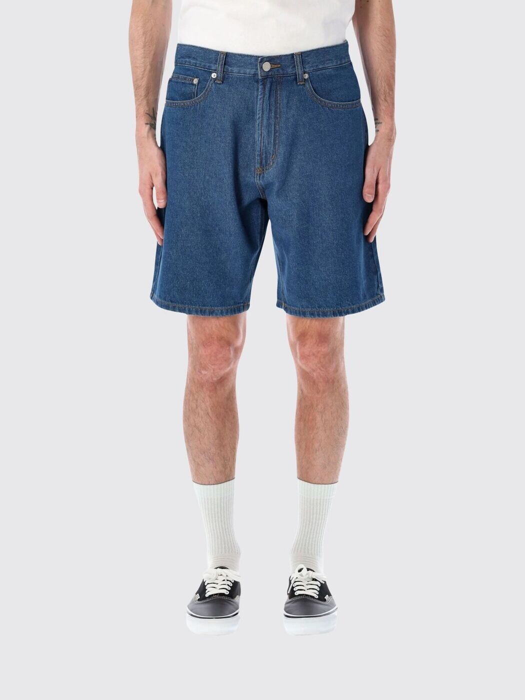 オベイ OBEY さる股引き メンズ 青み Shorts 172100110 関税 貨物輸送無料 2026SS gi