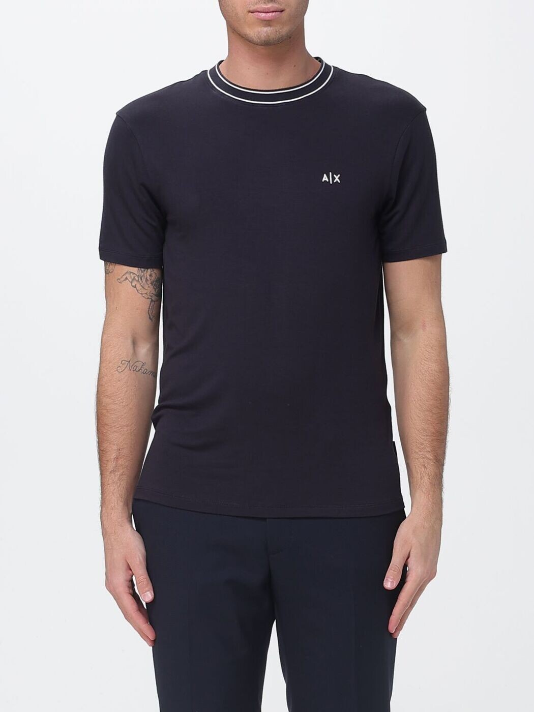 アルマーニ エクスチェンジ ARMANI EXCHANGE Tシャツ メンズ ネイビー T-shirts XM002484AF21936 Navy 関税 送料無料 2026SS gi|BRANDSHOP「il Tesoro」