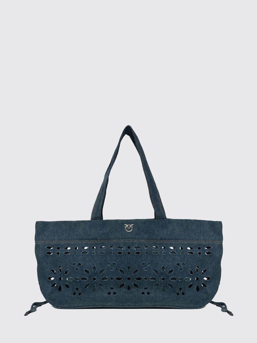 ピンコ PINKO トートバッグ レディース ブルー Tote bags 106184A35O Denim 関税 送料無料 2026SS gi｜BRANDSHOP「il Tesoro」