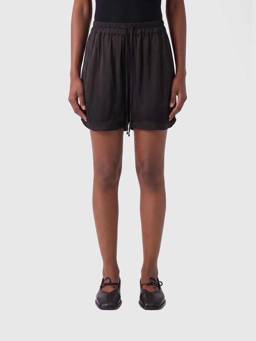 トム・クロム THOM KROM デニムショーツ ショーツ レディース ブラック Denim shorts WST43103 Black 関税 送料無料 2026SS gi｜BRANDSHOP「il Tesoro」
