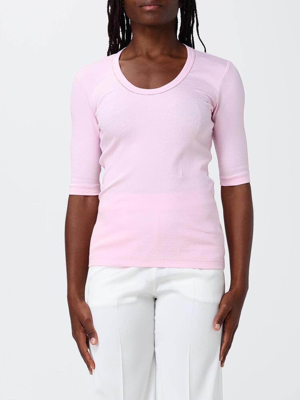 ファビアナ フィリッピ FABIANA FILIPPI スポーツシャツ プルオーバー レディース サクラ色 T-shirts and polo shirts JED266F603L896 関税 貨物輸送無料 2026SS gi