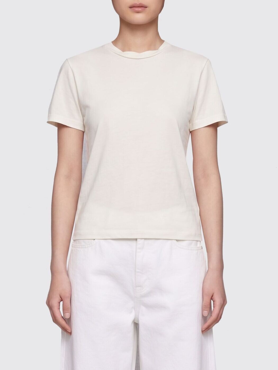 トム・Cr THOM KROM スポーツシャツ プルオーバー レディース ベージュ T-shirts and polo shirts WTS61103 関税 貨物輸送無料 2026SS gi