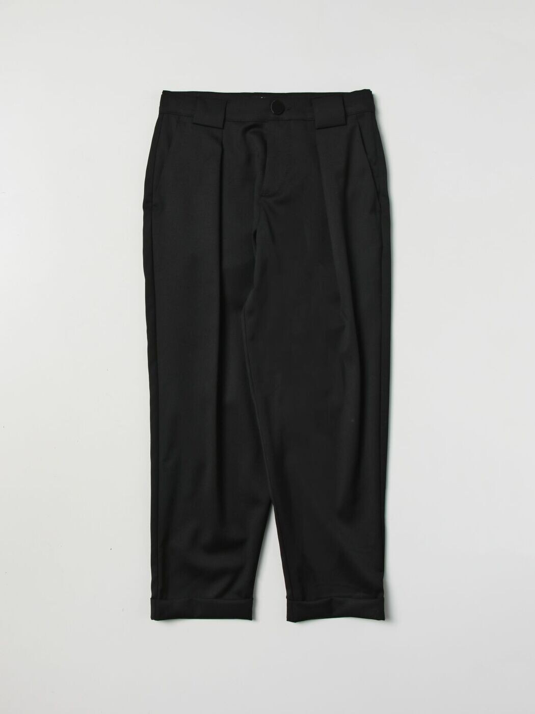 バルマン BALMAIN ズボン下 ボーイズ 黒いこと Cargo trousers BS6Q30I0089 関税 貨物輸送無料 2025AW gi