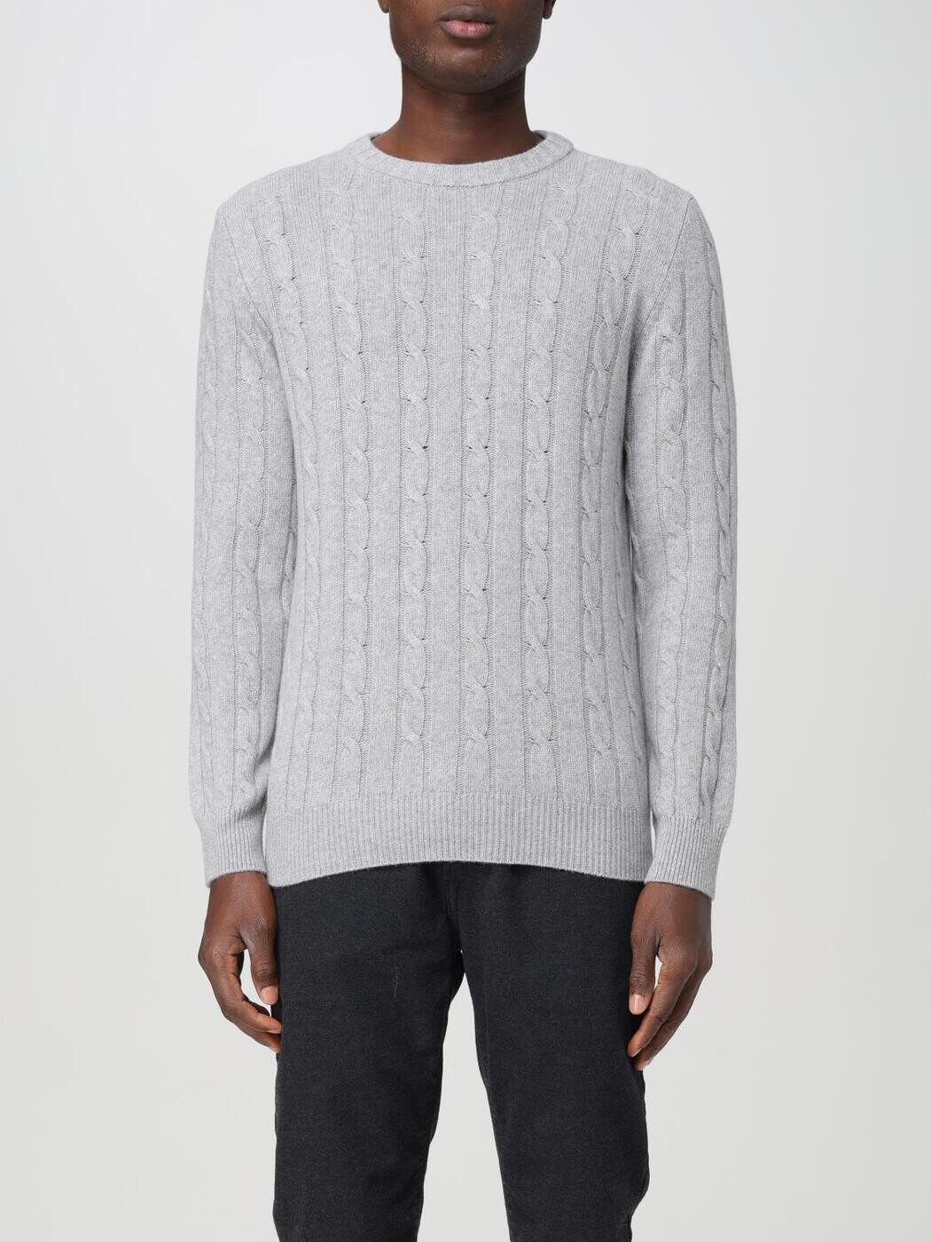 クロスシー XC スウェーター 編み物御召しもの メンズ 薄墨色 Knitwear 1220 MODIFICATO UNITO 49 関税 貨物輸送無料 2025AW gi