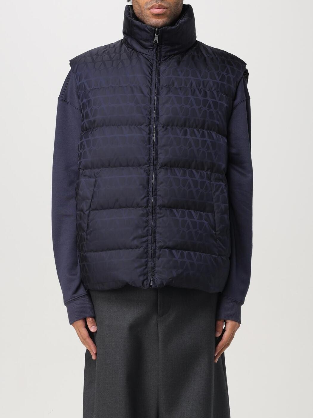 バレンチノ VALENTINO ジレ より良い メンズ マルチ色つや Vests 5V3CQA359VF 関税 貨物輸送無料 2025AW gi