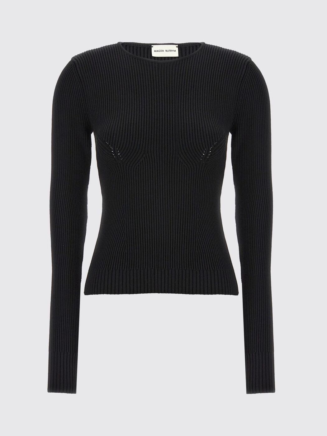 マグダ ブトリム MAGDA BUTRYM セーター ニットウェア レディース ブラック Knitwear 308724 Black 関税 送料無料 2025AW gi｜BRANDSHOP「il Tesoro」