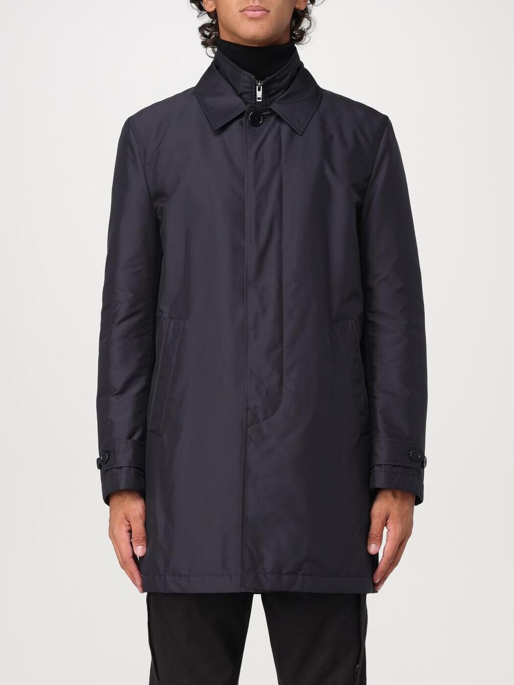 フェイ FAY トレンチ コート メンズ ブルー Coats and Trench NAM62490160AXX Blue 関税 送料無料 2025AW gi｜BRANDSHOP「il Tesoro」 76,615円