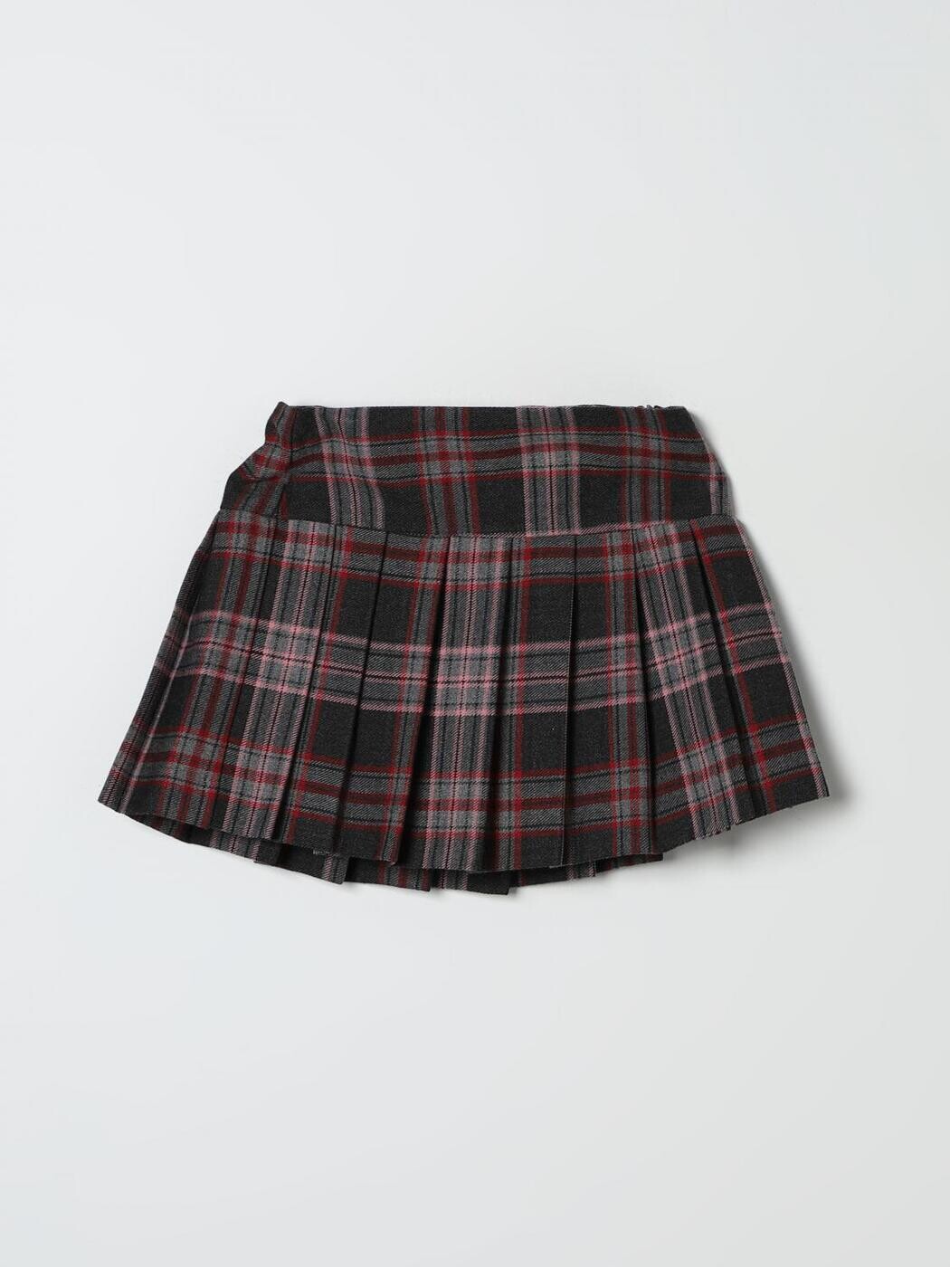イルグッフォ IL GUFO ミニ御徒面子 スコート ガールズ 薄墨色 Mini-skirts GN209W3067 関税 貨物輸送無料 2024AW gi