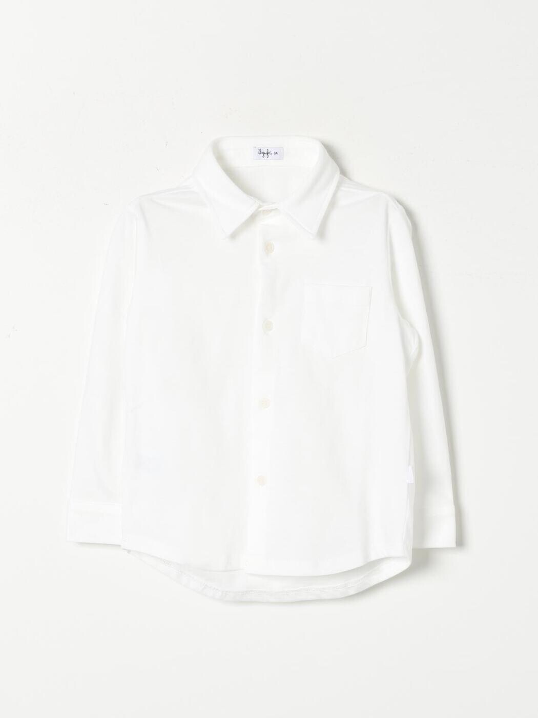 イルグッフォ IL GUFO プルオーバー ボーイズ 白いこと Casual shirts CL049MF002 関税 貨物輸送無料 2025AW gi