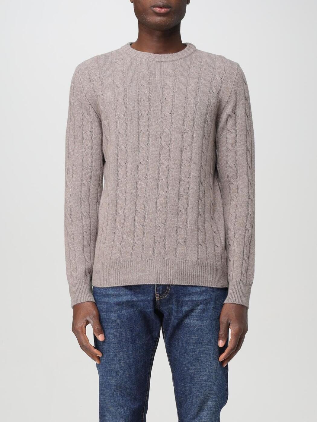 クロスシー XC プルオーバー 編み物御召しもの メンズ ベージュ Knitwear 1220 MODIFICATO UNITO 49 Beige 関税 貨物輸送無料 2025AW gi