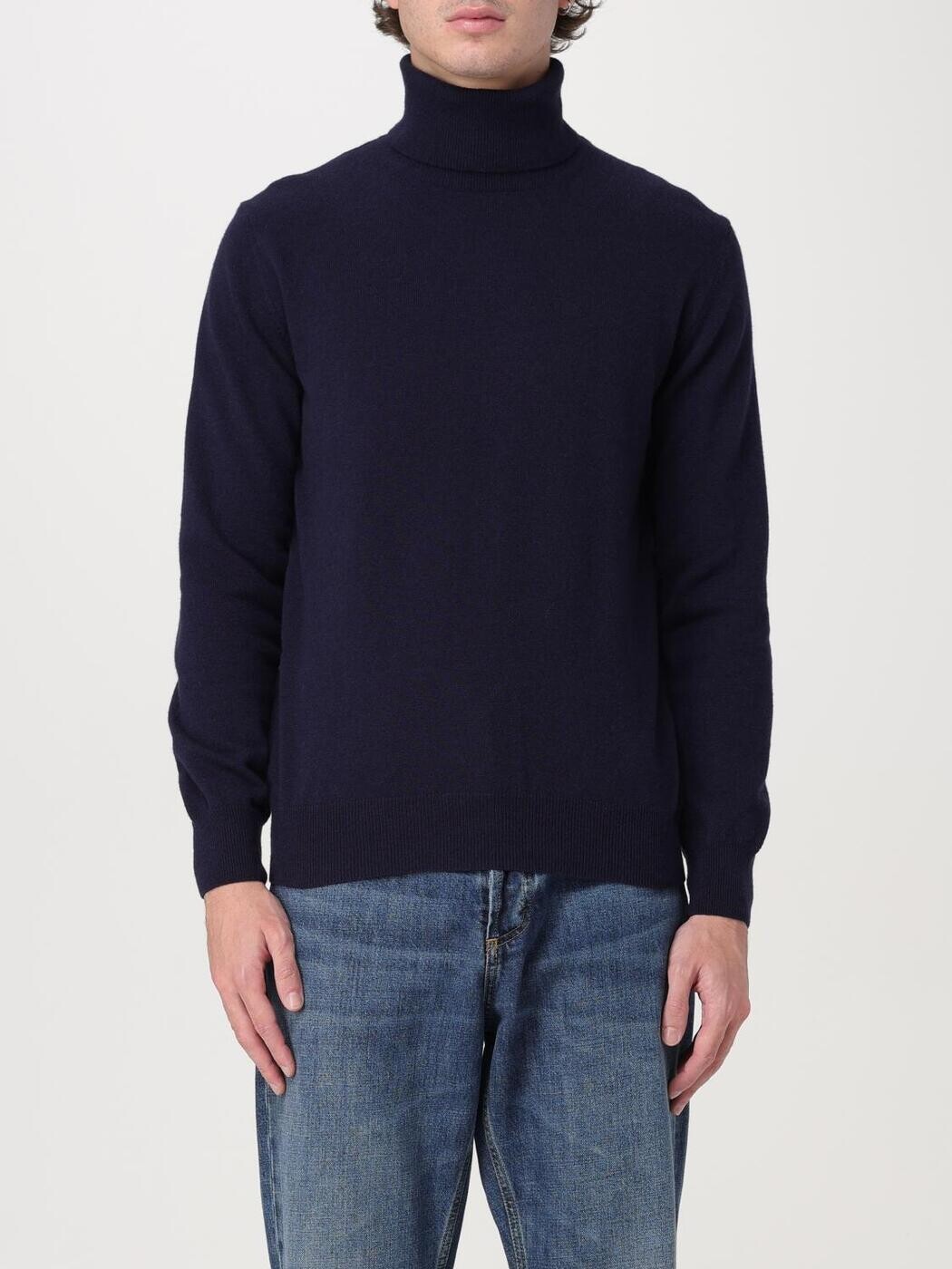 クロスシー XC スウェーター 編み物御召しもの メンズ 青み Knitwear 2064 49 関税 貨物輸送無料 2025AW gi