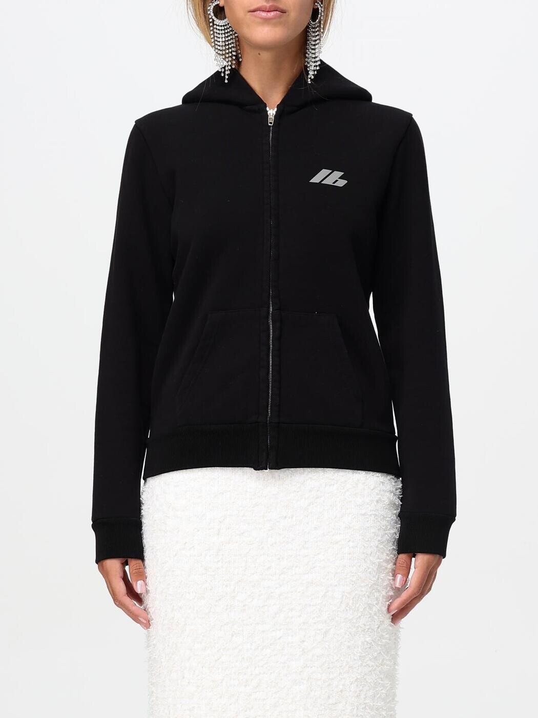 バレンシアガ BALENCIAGA 調教師 レディース 黒いこと Sweatshirts 788243TQVV1 関税 貨物輸送無料 2025AW gi