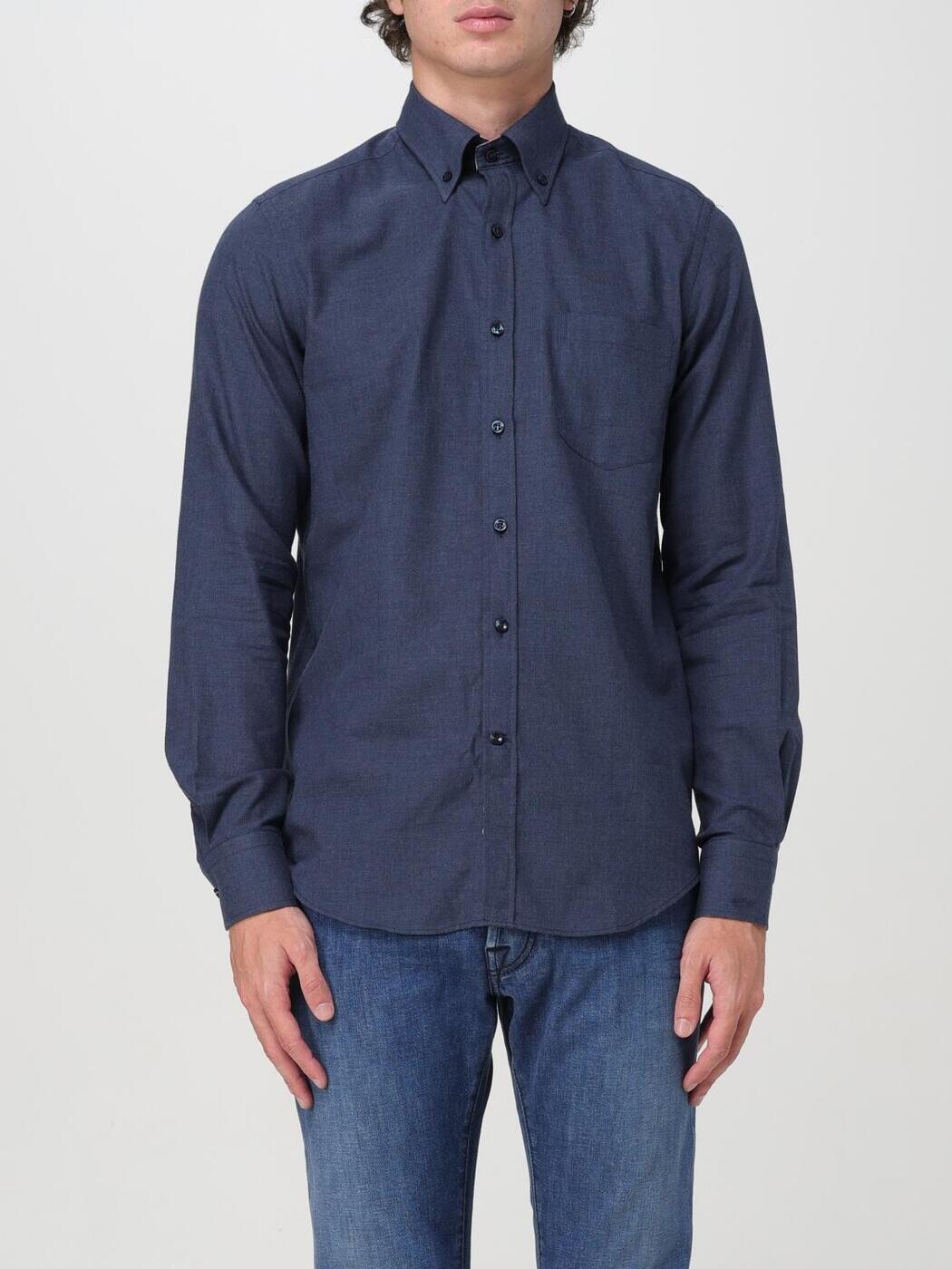 ポール アンド シャーク PAUL & SHARK シャツ メンズ ブルー Shirts 14313071 Blue 関税 送料無料 2024AW gi｜BRANDSHOP「il Tesoro」