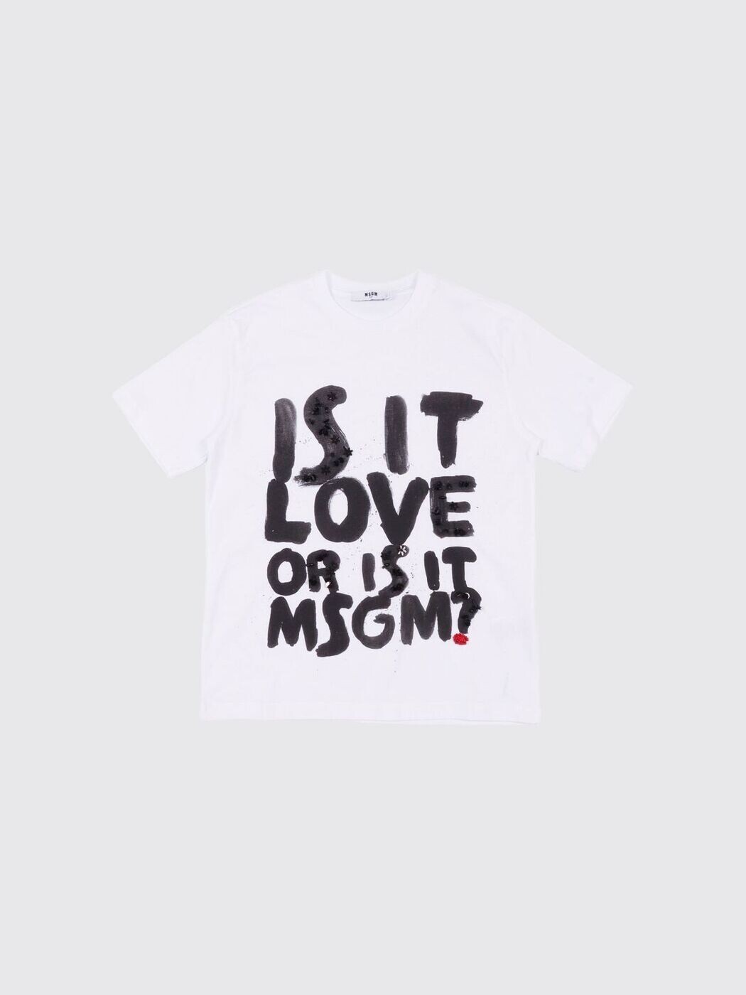 エムエスジーエム MSGM ロング捩りプルオーバー プルオーバー ボーイズ 白いこと Long sleeve t-shirts MSJGTH091 関税 貨物輸送無料 2026SS gi