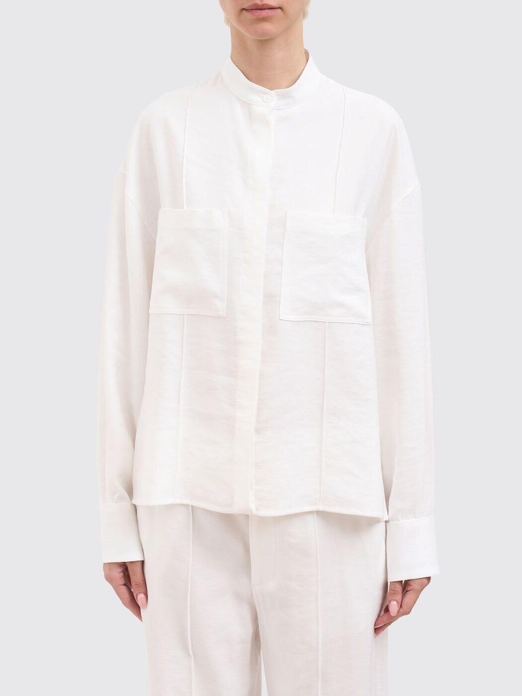 ドンダップ DONDUP シャツ レディース Shirts DC493IF0049DXXX Milk 関税 送料無料 2026SS gi｜BRANDSHOP「il Tesoro」