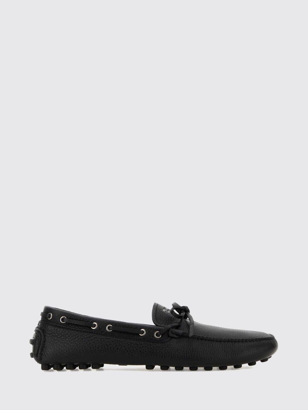 プラダ PRADA 置き目毛皮 メンズ 黒いこと Loafers 2DD190FU00F020 関税 貨物輸送無料 2026SS gi