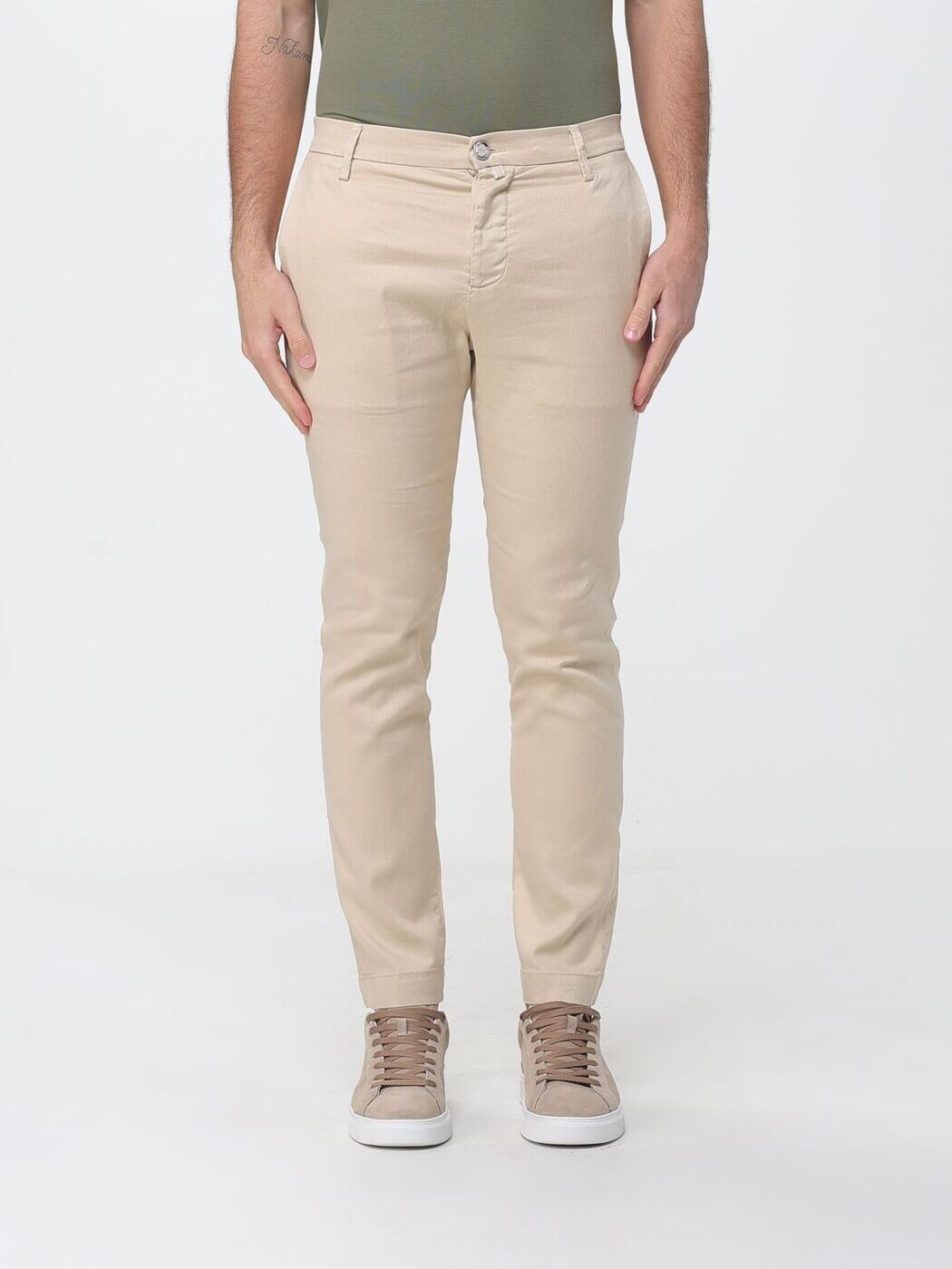ヤコブ コーエン JACOB COHEN ズボン パンツ メンズ ベージュ Trousers P0026001S4269 Beige 関税 送料無料 2026SS gi｜BRANDSHOP「il Tesoro」