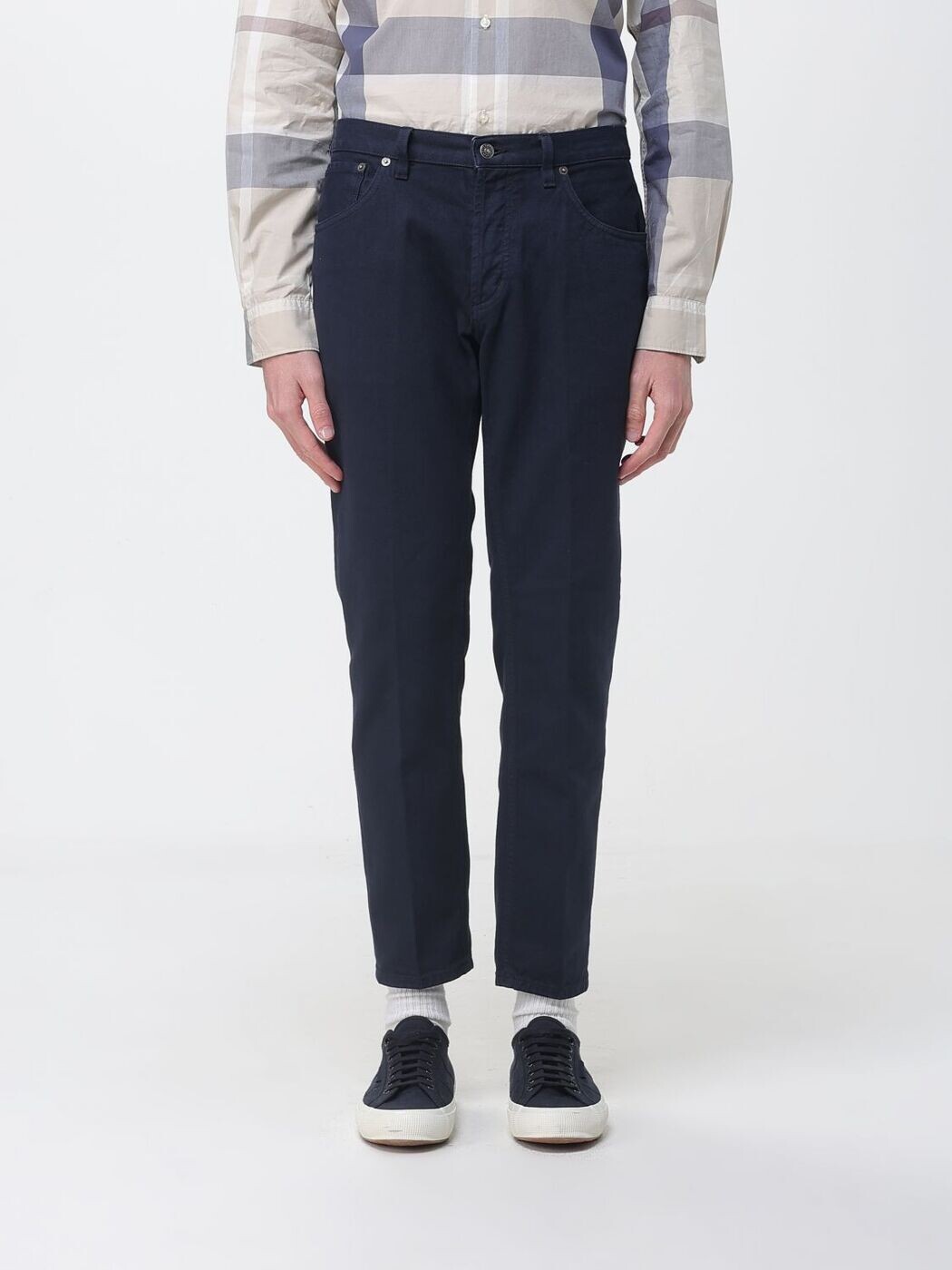 ドンダップ DONDUP デニム メンズ ブルー Jeans UP434BF0014UPTD Blue 関税 送料無料 2026SS gi｜BRANDSHOP「il Tesoro」