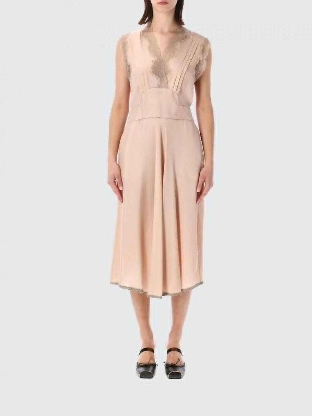 棲み家 マルジェラ MAISON MARGIELA 衣裳 御召しもの レディース サクラ色 Dresses S51DD0058M35798 関税 貨物輸送無料 2026SS gi