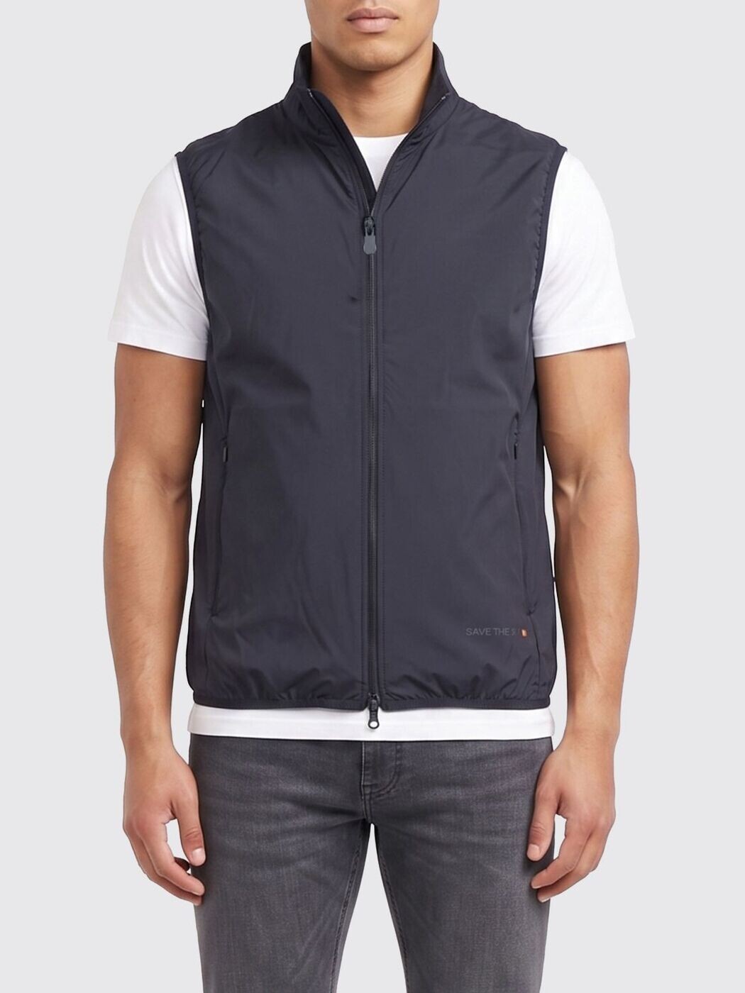 セイブザダック SAVE THE DUCK ジレ より良い メンズ 青碧 Vests D82206MFINO22 関税 貨物輸送無料 2026SS gi
