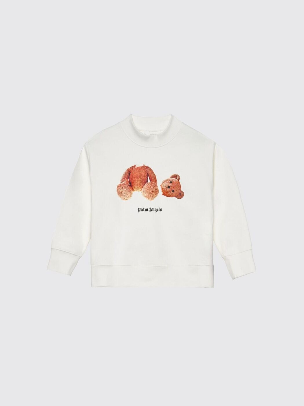 パーム・エンジェルス PALM ANGELS クルーネックジャンパー 編み物御召しもの ボーイズ ベージュ Crew neck jumpers PBBA012S26FLE002 関税 貨物輸送無料 2026SS gi