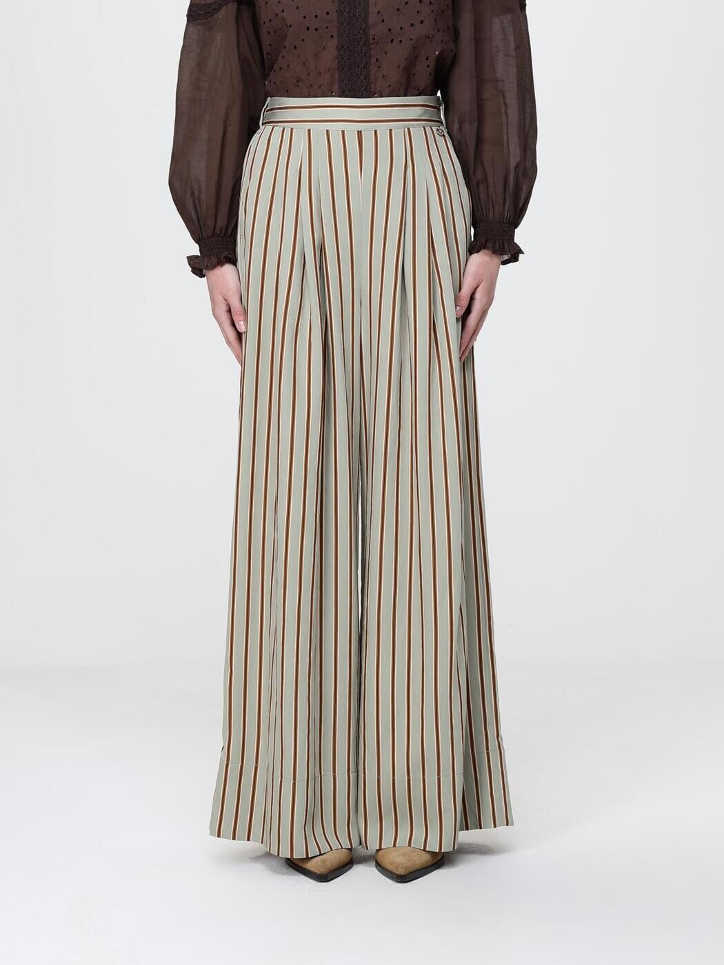 リュー ジョー LIU JO ズボン ズボン下 レディース 赤銅色 Trousers CA6089T553A 関税 貨物輸送無料 2026SS gi