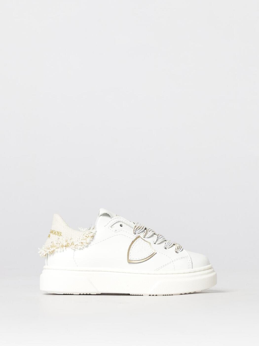フィリップ 青写真 PHILIPPE MODEL 木目細かスニーカー スニーカー ボーイズ 白いこと Flat sneakers 83353 関税 貨物輸送無料 2026SS gi