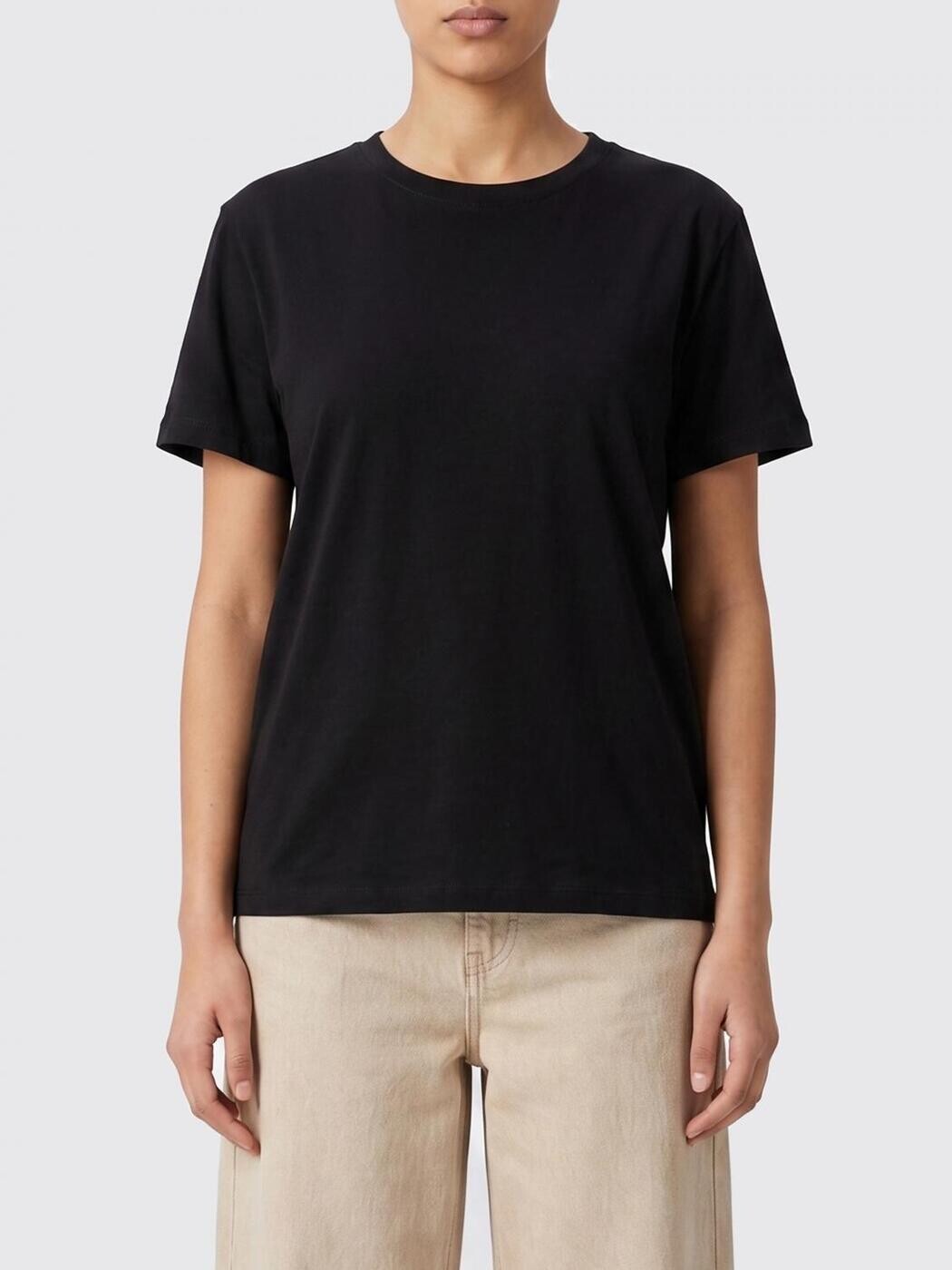 トム・Cr THOM KROM スポーツシャツ プルオーバー レディース 黒いこと T-shirts and polo shirts WTS61103 関税 貨物輸送無料 2026SS gi