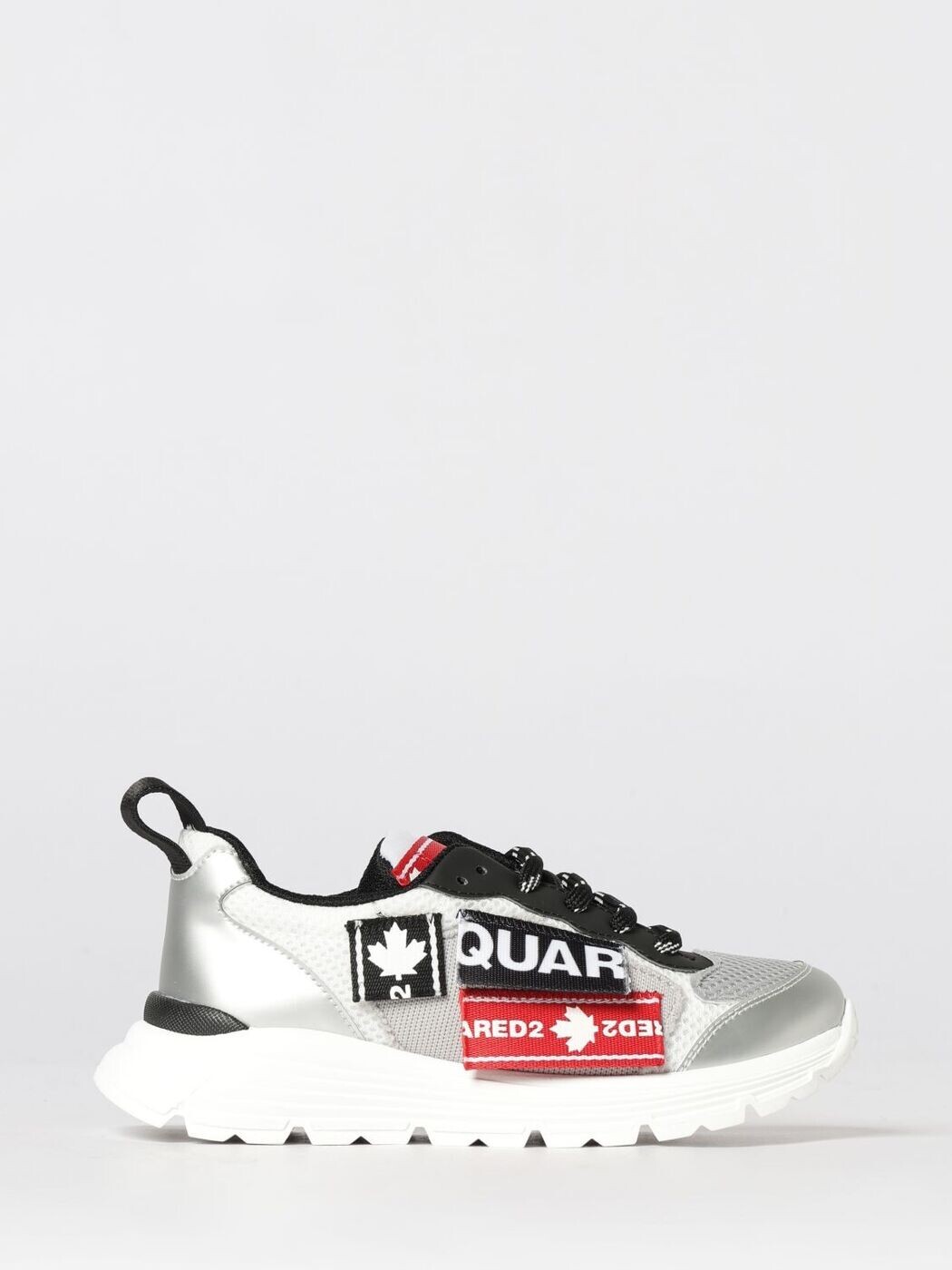 ディースクエアード DSQUARED2 フラットスニーカー スニーカー ボーイズ ホワイト Flat sneakers 82744 White 関税 送料無料 2026SS gi｜BRANDSHOP「il Tesoro」