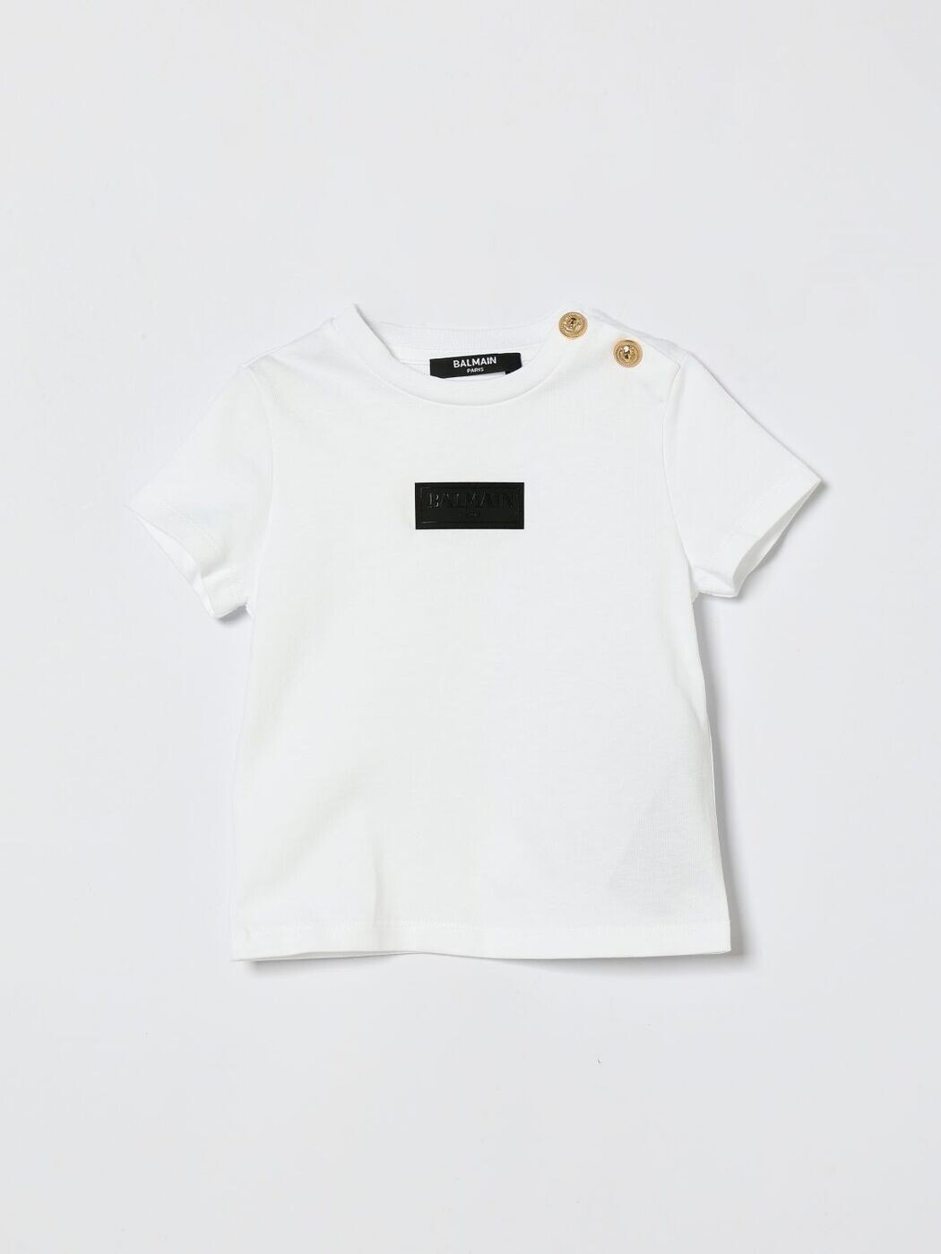 バルマン BALMAIN Tシャツ トップス ベビーユニセックス ホワイト T-shirt BY8581Z3672 White 関税 送料無料 2026SS gi|BRANDSHOP「il Tesoro」