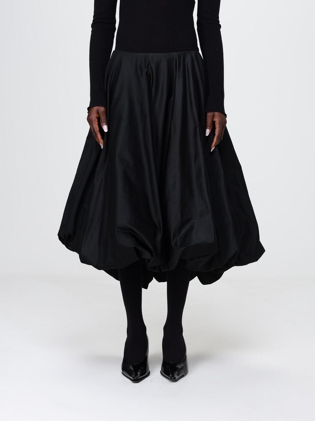 バレンシアガ BALENCIAGA スコート レディース 黒いこと Skirts 872332TJO61 関税 貨物輸送無料 2026SS gi