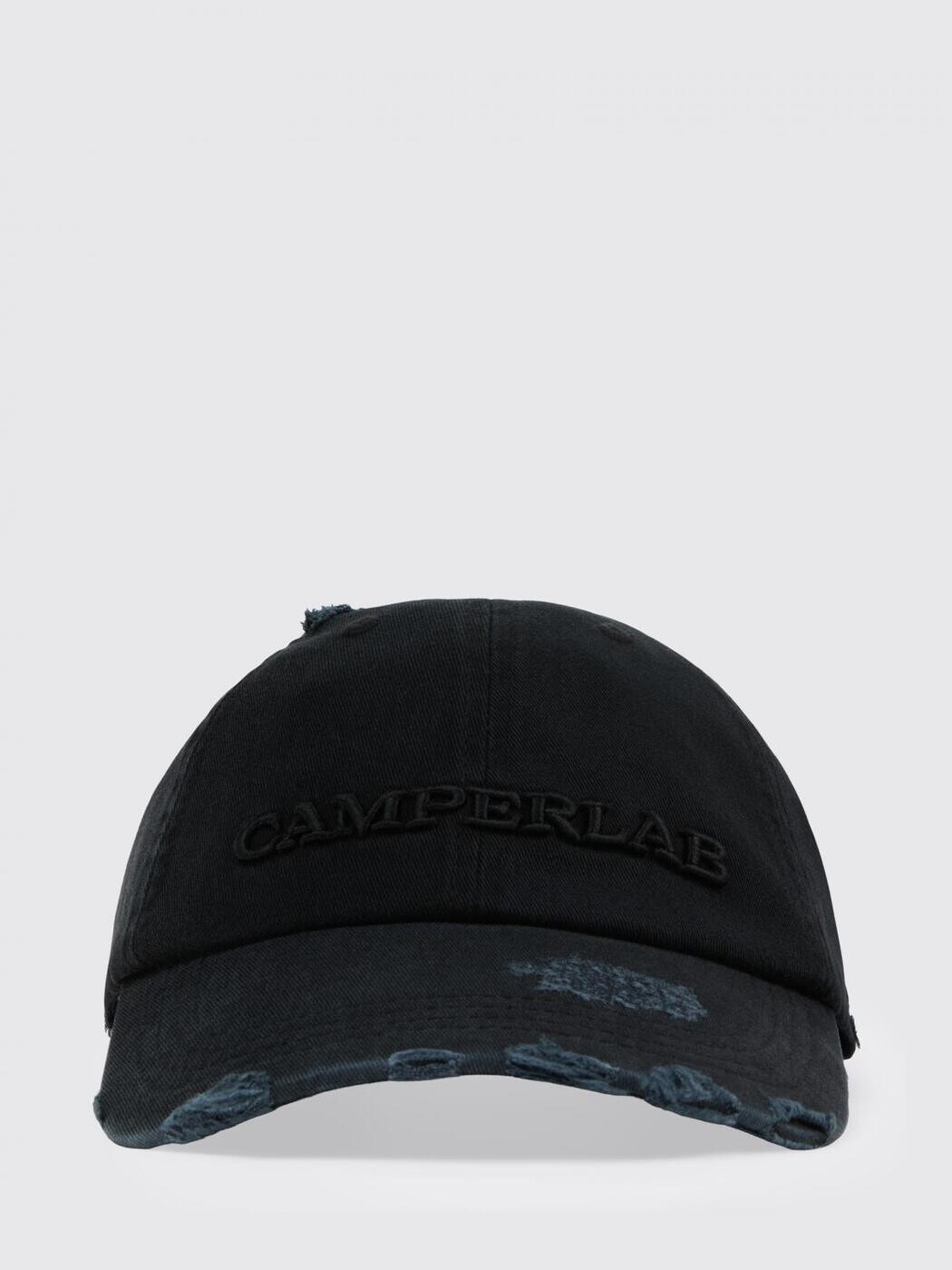 カンペールラボ CAMPERLAB かぶり笠 かぶり笠 レディース 黒いこと Hats AS00011-001 LOGO CAP 関税 貨物輸送無料 2026SS gi